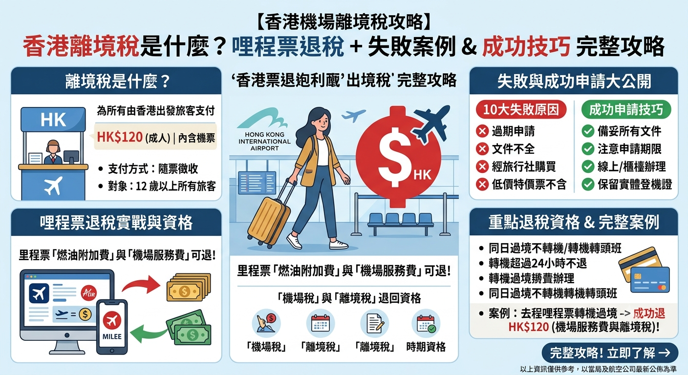 香港機場離境稅